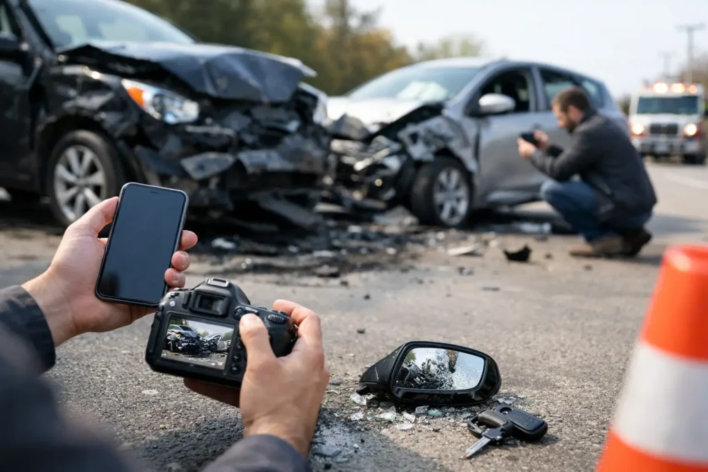 How to Preserve Crash Evidence After a Wreck