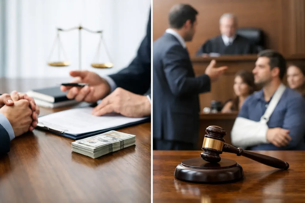Settlement vs Trial Injury Case: What to Know
