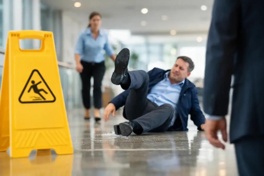 Who Is Liable in a Slip and Fall Case?