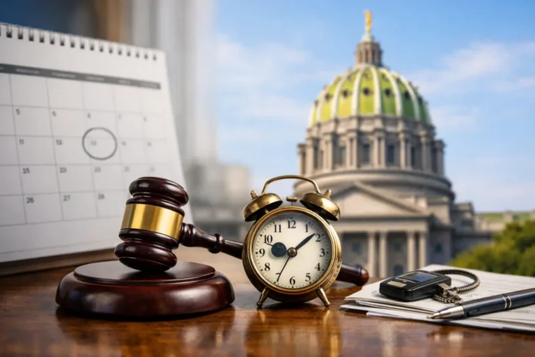 Pennsylvania Injury Claim Deadlines Guide