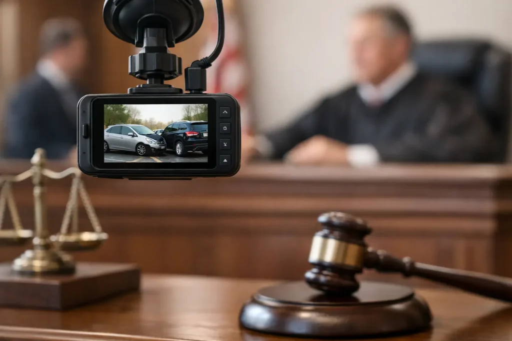 How Dashcams in Court Can Strengthen a Claim